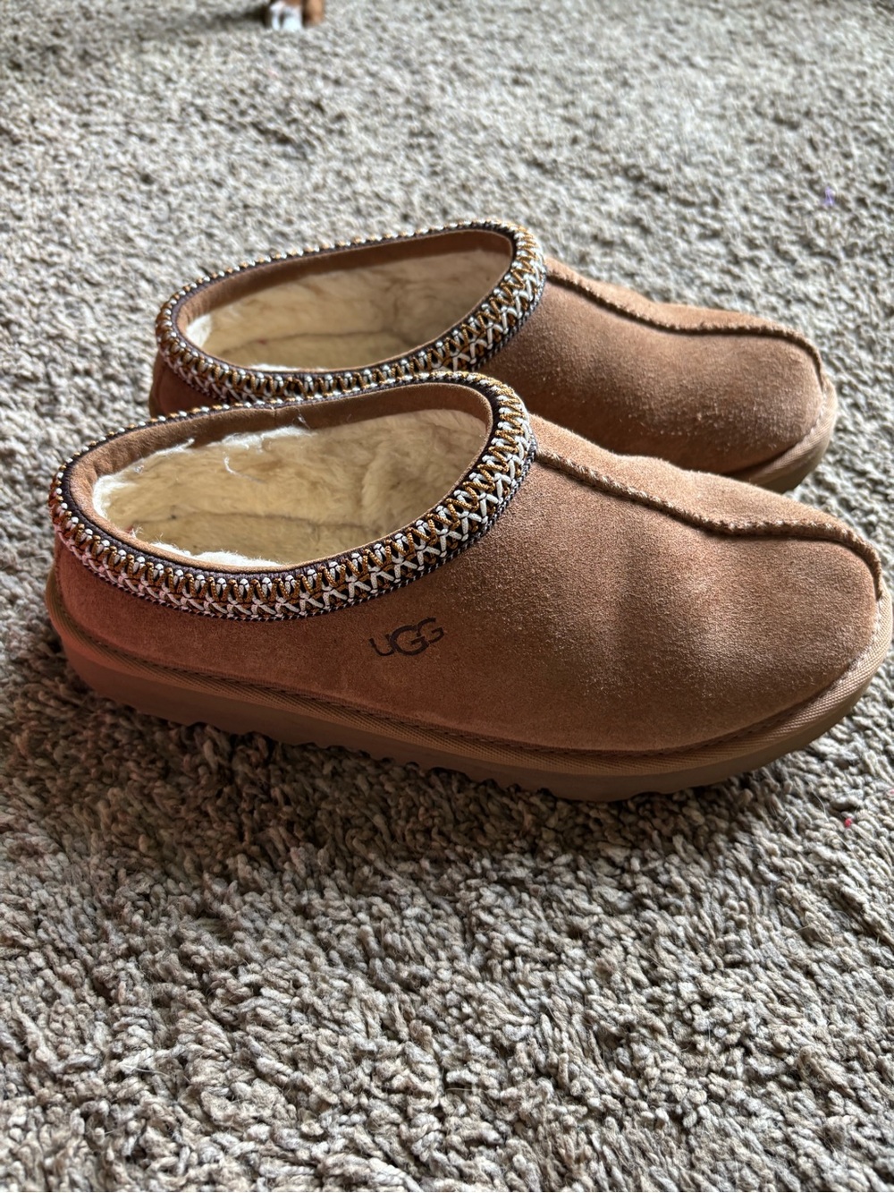 UGG Tasman Mule Slip-On Shearling Lined Slippers, shoes